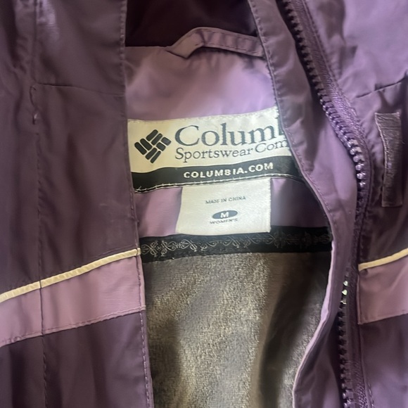 Columbia Purple Hooded Jacket - Picture 4 of 6
